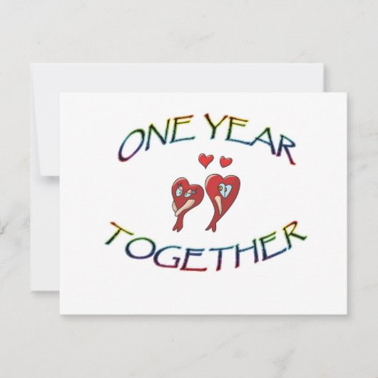 ÉÉN JAAR SAMEN (Voorkant)