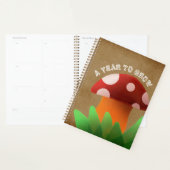 Een jaar tot groei 12 maanden Planner (Display)