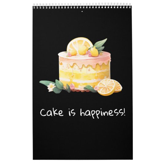 Een jaar van cake inspiratie kalender (Hoes)