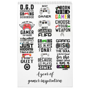 Een jaar van gamer inspiratie kalender