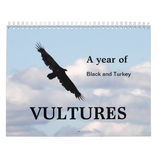 Een jaar van gieren kalender (Hoes)
