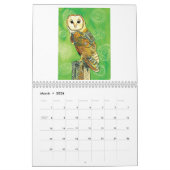 Een jaar van het leven - 2020 geïllustreerd uurroo kalender (Mar 2026)