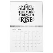 Een jaar van inspiratie kalender (Jan 2026)