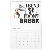 Een jaar vol yoga inspiratie kalender (Mar 2027)