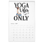 Een jaar vol yoga inspiratie kalender (Jan 2027)