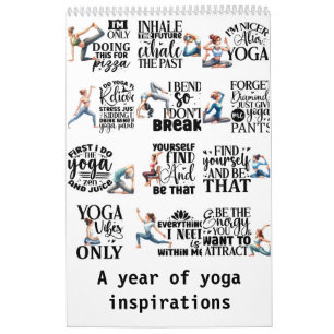 Een jaar vol yoga inspiratie kalender
