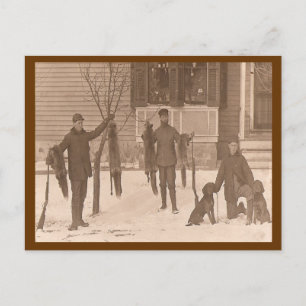  een jacht die we gaan briefkaart