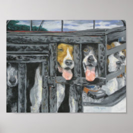 "Een jacht die we gaan maken" Poster