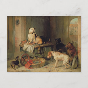 Een Jack in Kantoor, c.1833 Briefkaart