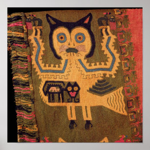 Een jaguar, Paracas Culture Poster