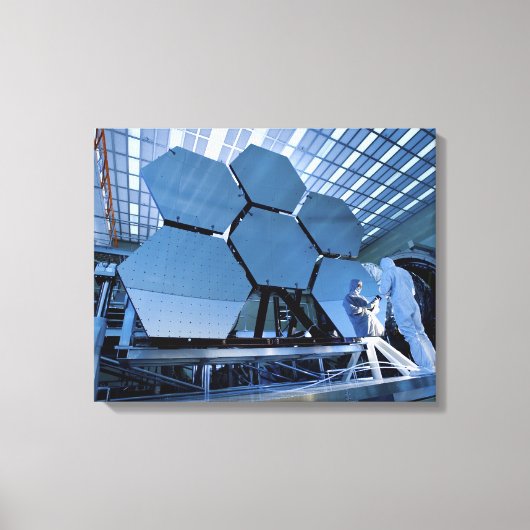 Een James Webb Space Telescope array Canvas Afdruk (Voorkant)