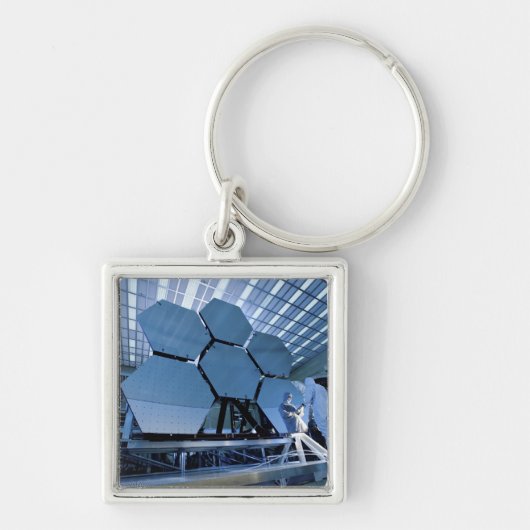 Een James Webb Space Telescope array Sleutelhanger (Voorkant)