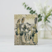 Een Japans orkest, Tosa School Briefkaart (Staand voorkant)