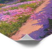 Een Japans plattelandsdorp Poster (Hoek)