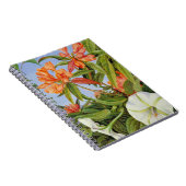 Een Javaanse Rododendron en Ipomoea Notitieboek (Rechterzijde)