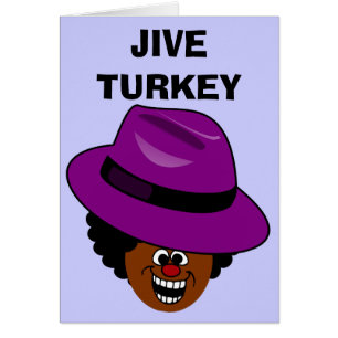 Een Jive Turkije is vol van zichzelf.