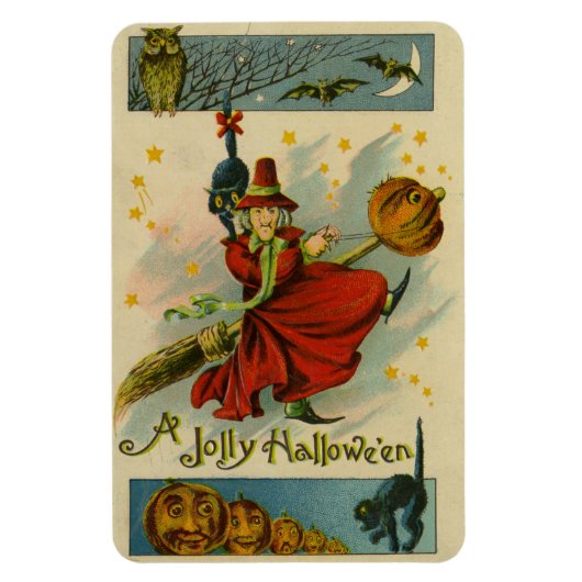 Een Jolly Halloween Magnet Magneet (Verticaal)