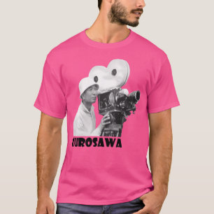 Een jonge Akira Kurosawa (met naam) T-shirt