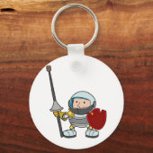 Een jonge nacht sleutelhanger (Voorkant)