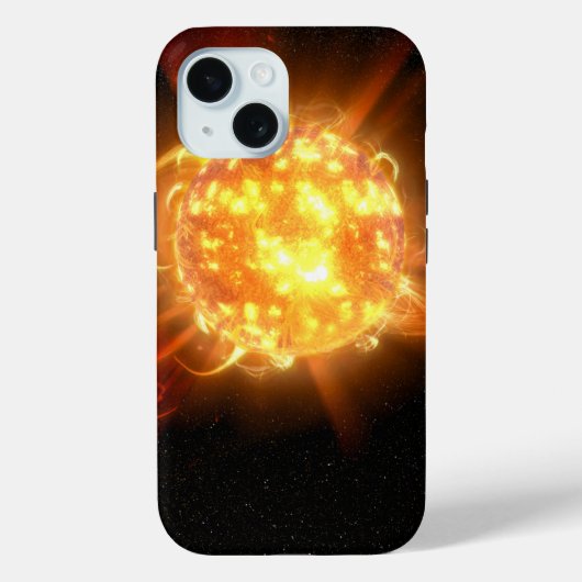 Een jonge rode dwerg Case-Mate iPhone case (Achterkant)