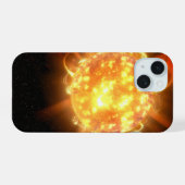 Een jonge rode dwerg iPhone 15 hoesje (Achterkant horizontaal)