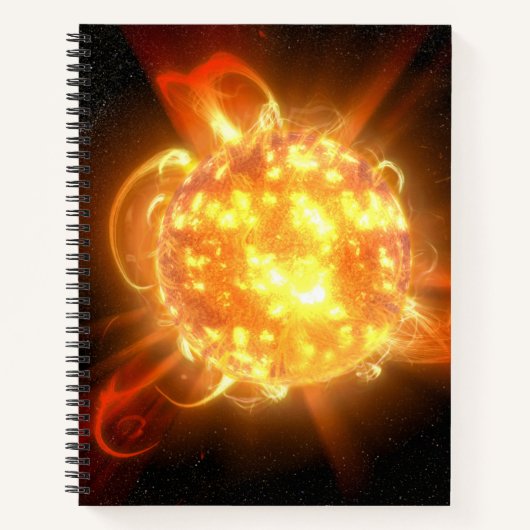 Een jonge rode dwerg notitieboek (Voorkant)