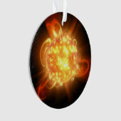 Een jonge rode dwerg ornament (voorkant)