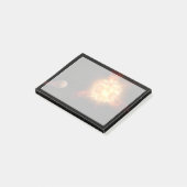 Een jonge rode dwerg post-it® notes (Schuin)