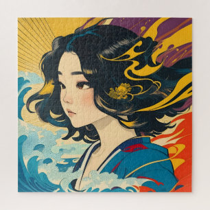 Een jonge Vietnamese vrouw Legpuzzel