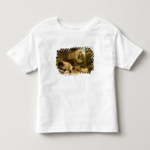 Een jongen die een varkensstaart bekijkt, 1794 (ol kinder shirts