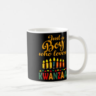 Een jongen die houdt van Kwanzaa Kinara African Pr Koffiemok