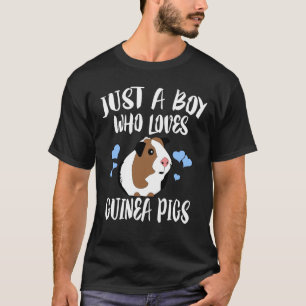 Een jongen die van Guinee houdt T-shirt