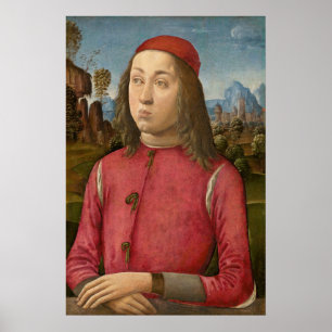 Een Jongere - Domenico del Mazziere Fijne Kunst Po Poster