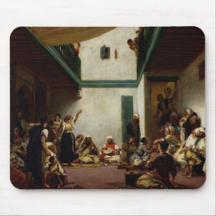 Een joodse bruiloft in Marokko, 1841 Muismat