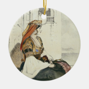 Een joodse vrouw uit Gibraltar, van 'Schetsen van Keramisch Ornament