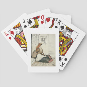 Een joodse vrouw uit Gibraltar, van 'Schetsen van Pokerkaarten