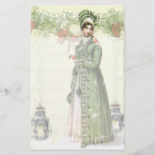 Een Joyous geïnspireerde Noel - Jane Austen Briefpapier