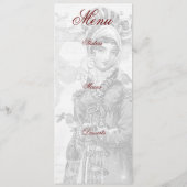 Een joyous Noel Jane Austen Geïnspireerd Menu (Achterkant)