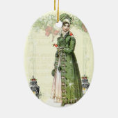 Een joyous Noel Keramisch Ornament (Achterkant)