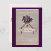 Een joyous Pasen Feestdagenkaart (Voorkant / Achterkant)