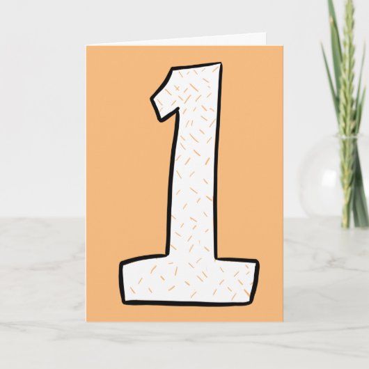 Eén Jubileum Kaart (Voorkant)