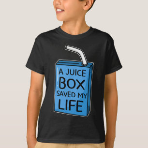 Een Juice Box bewaarde mijn leven Diabetes Awarene T-shirt