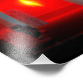 Een kaars voor vrede foto afdruk (Hoek)