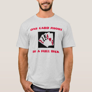 Een kaart die niet volledig is. t-shirt