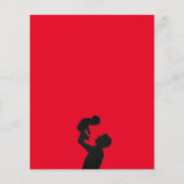 Een kaart om liefde uit te drukken aan de vader (Achterkant)