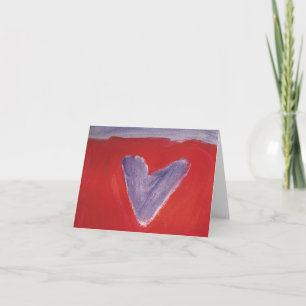 Een kaart van de Nota van Purple Heart
