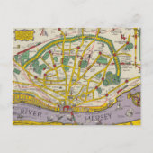 Een kaart van Merseyside, Liverpool (Voorkant)