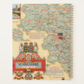 Een kaart van Yorkshire: West Riding Planner (Achterkant)