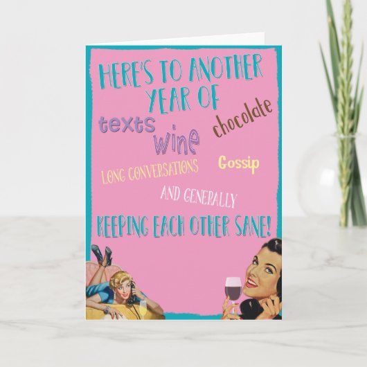 Een kaart voor een goede vriend (Voorkant)