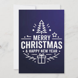 Een Kaart voor elke connectie Vrolijk kerstfeest
